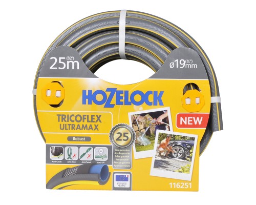 Шланг для поливу HoZelock d19мм 25м Tricoflex Ultraмax 116251 (7058)