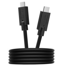 Дата кабель USB-C to USB-C 1.2m 100W 20V/ 5A black Canyon (CNS-USBC9B)