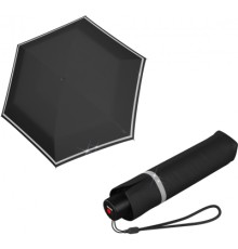 Парасоля Knirps Rookie Manual Black Reflective (Kn95 6050 1000)