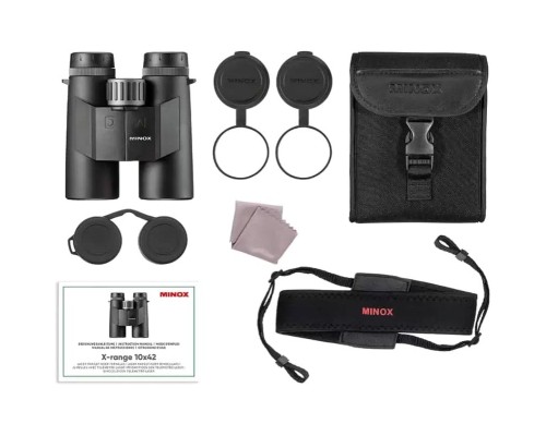 Бінокль MINOX X-Range 10x42 з лазерним далекоміром (80408390)
