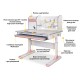 Парта Mealux Edmonton (BD-610 W/G з полицею)
