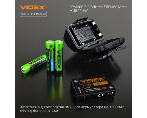 Ліхтар Videx VLF-H055D 500Lm 5000K (VLF-H055D)