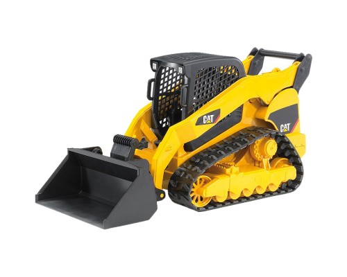 Спецтехніка Bruder Міні-навантажувач Cat гусеничний з ковшем (02136)