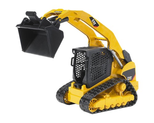Спецтехніка Bruder Міні-навантажувач Cat гусеничний з ковшем (02136)