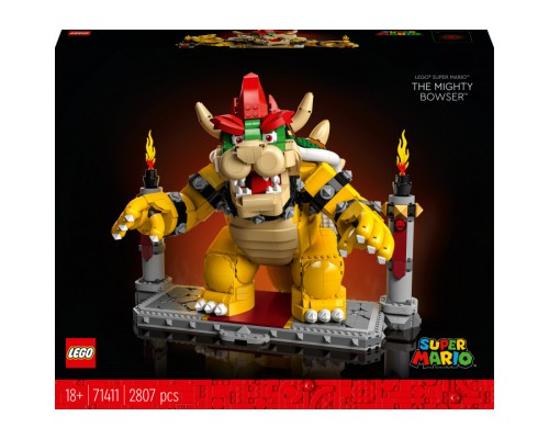 Конструктор LEGO Super Mario Могутній Боузер 2807 деталей (71411)
