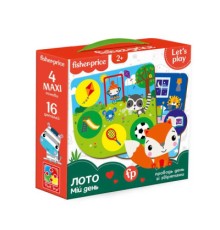 Настільна гра Vladi Toys Fisher Price. Лото. Мій день (VT2910-02)