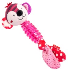 Іграшка для собак GiGwi Suppa Puppa Мавпочка з пищалкою 20 см (2304)