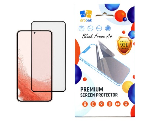 Скло захисне Drobak Xiaomi Redmi Note 11 Pro Black Frame A+ (616177)