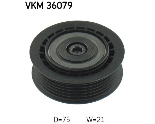 Ролик натягувача ременя SKF VKM 36079