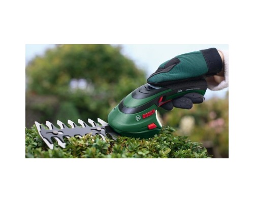 Кущоріз Bosch ISIO, акумуляторний 3.6 V Li 1.5 Ач, ніж 12 см (0.600.833.108)