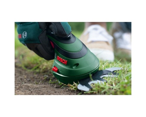 Кущоріз Bosch ISIO, акумуляторний 3.6 V Li 1.5 Ач, ніж 12 см (0.600.833.108)