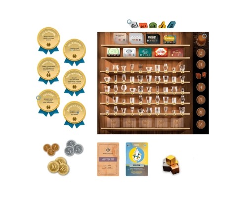 Настільна гра Geekach Games Distilled. Таємниці напоїв (Distilled. Kickstarter edition) (GKCH065DS) Настільна гра Geekach Games Distilled. Таємниці напоїв (Distilled. Kickstarter edition) (GKCH065DS)
