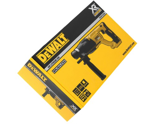 Перфоратор DeWALT безщітковий, SDS-Plus, 18 В, 2.1 Дж, 3 реж. (без АКБ та ЗП) (DCH133N)