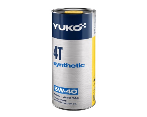 Моторна олива Yuko SYNTHETIC 4T 5W-40 1л (4823110401774)