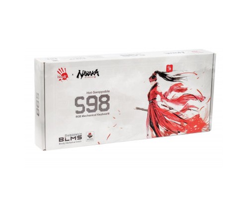 Клавіатура A4Tech Bloody S98 RGB Red Switch USB Naraka (Bloody S98 Naraka)