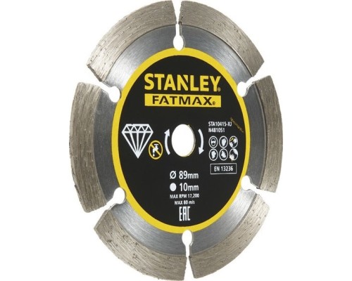 Диск пильний Stanley алмазний плитка, 89х10 мм для FME380 (STA10415)