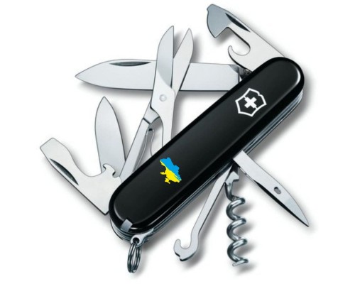 Ніж Victorinox Climber Ukraine Black 