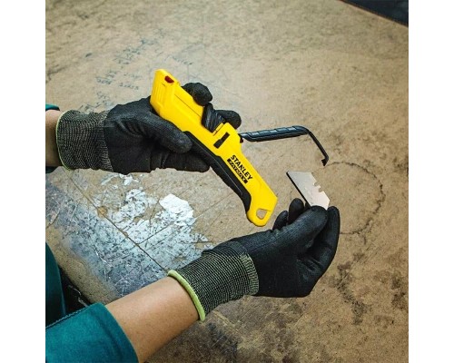 Ніж монтажний Stanley Tri-Slide безпечний з лезами, L = 175 мм, 4 шт. (FMHT10365-0)