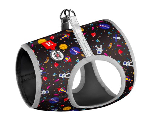 Шлея для собак WAUDOG Clothes з QR паспортом 