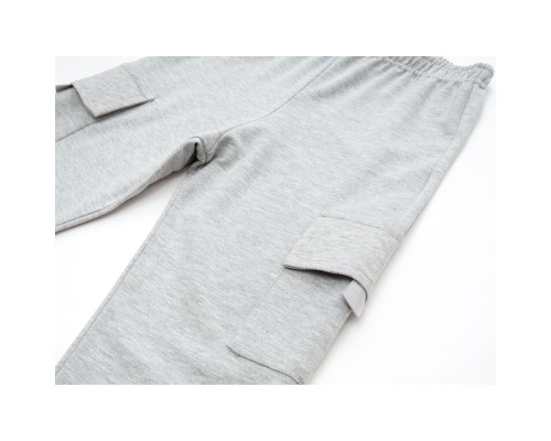 Штани дитячі Breeze спортивні з кишенями (15891-122B-gray)