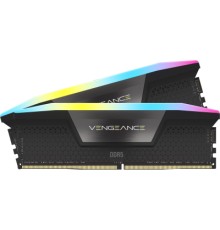 Модуль пам'яті для комп'ютера DDR5 32GB (2x16GB) 5200 MHz Vengeance RGB Corsair (CMH32GX5M2B5200Z40K)