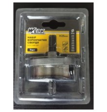Коронка Werk корончатих 7 предметів, 25-32-38-45-50-56-63 мм 