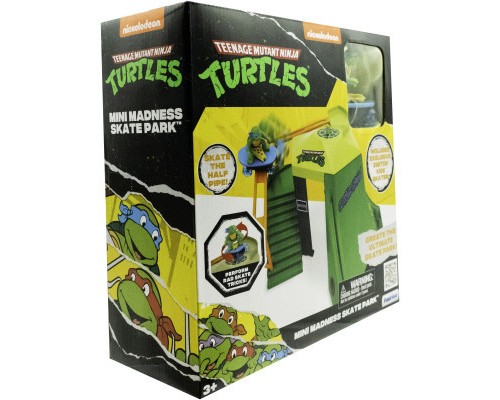 Ігровий набір Funrise TMNT Черепашки-ніндзя класичні міні Скейт-парк (71053)