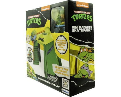Ігровий набір Funrise TMNT Черепашки-ніндзя класичні міні Скейт-парк (71053)