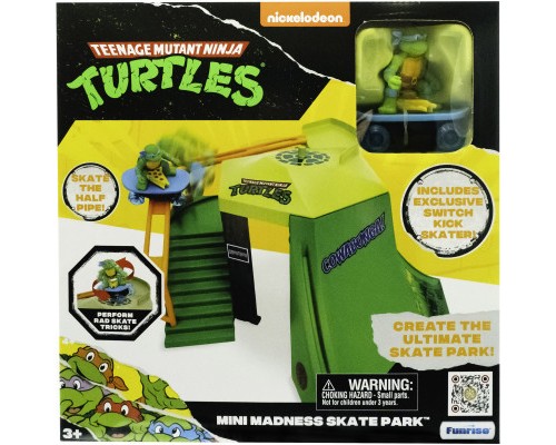 Ігровий набір Funrise TMNT Черепашки-ніндзя класичні міні Скейт-парк (71053)