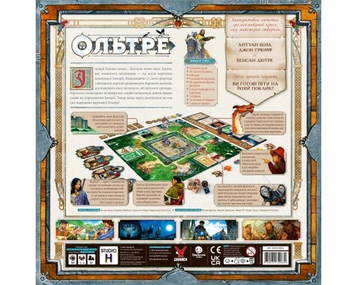 Настільна гра Geekach Games Ольтре (Oltree) (укр.) + унікальне промо! українська (GKCH100OL)