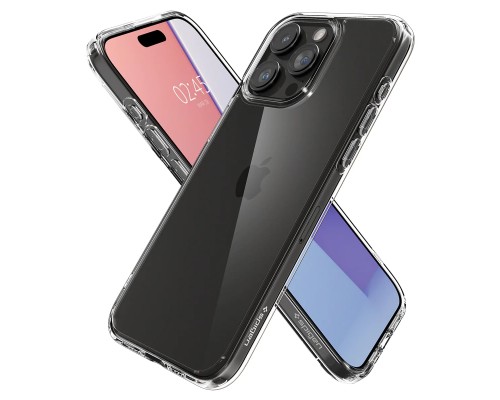 Чохол до мобільного телефона Spigen Apple iPhone 15 Pro Max Ultra Hybrid Crystal Clear (ACS06565)