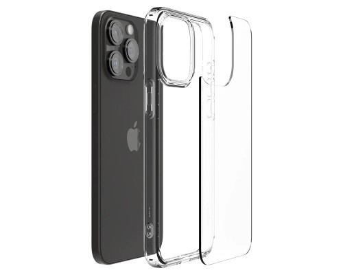 Чохол до мобільного телефона Spigen Apple iPhone 15 Pro Max Ultra Hybrid Crystal Clear (ACS06565)