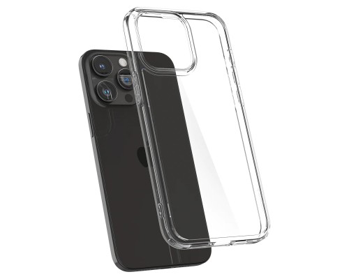 Чохол до мобільного телефона Spigen Apple iPhone 15 Pro Max Ultra Hybrid Crystal Clear (ACS06565)
