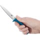 Ніж Spyderco Counter Puppy Serrated Blue (K20SBL)