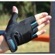 Рукавички для фітнесу MadMax MFG-251 Rainbow Turquoise S (MFG-251-TRQ_S)