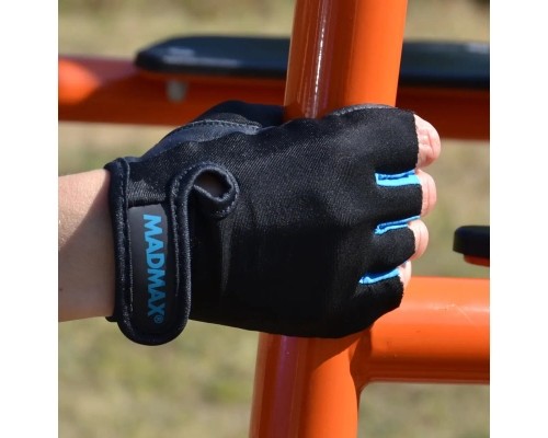 Рукавички для фітнесу MadMax MFG-251 Rainbow Turquoise S (MFG-251-TRQ_S)