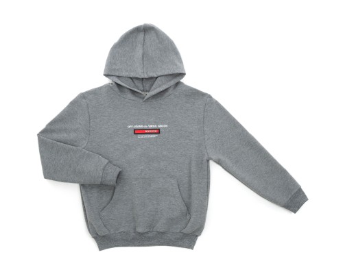 Кофта дитяча Breeze худі (19205-134B-gray)