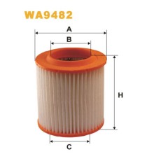 Повітряний фільтр для автомобіля Wixfiltron WA9482