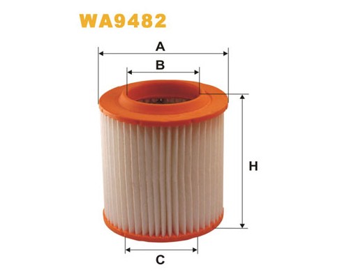 Повітряний фільтр для автомобіля Wixfiltron WA9482