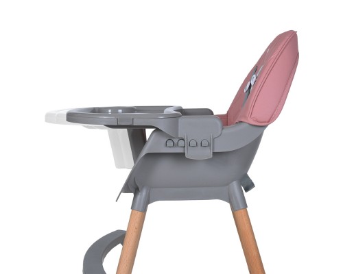 Стілець для годування El Camino ME 1111 LUMI pink