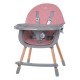 Стілець для годування El Camino ME 1111 LUMI pink