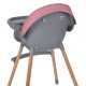 Стілець для годування El Camino ME 1111 LUMI pink
