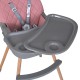 Стілець для годування El Camino ME 1111 LUMI pink