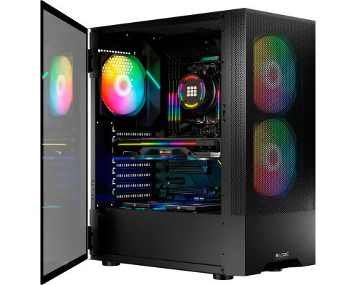 Корпус Logic concept ARYA MESH+GLASS ARGB fans 2x140mm+1x120mm BLACK (AT-ARYA-10-000000-0002) Корпус Logic concept ARYA MESH+GLASS ARGB fans 2x140mm+1x120mm BLACK (AT-ARYA-10-000000-0002)