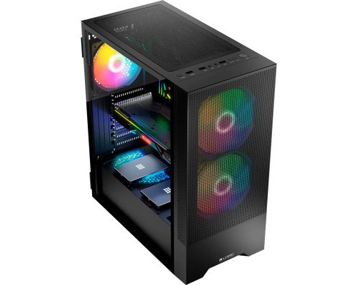 Корпус Logic concept ARYA MESH+GLASS ARGB fans 2x140mm+1x120mm BLACK (AT-ARYA-10-000000-0002) Корпус Logic concept ARYA MESH+GLASS ARGB fans 2x140mm+1x120mm BLACK (AT-ARYA-10-000000-0002)