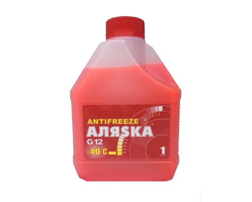 Антифриз Аляsка -40 G12 червоний 1л (5524) 