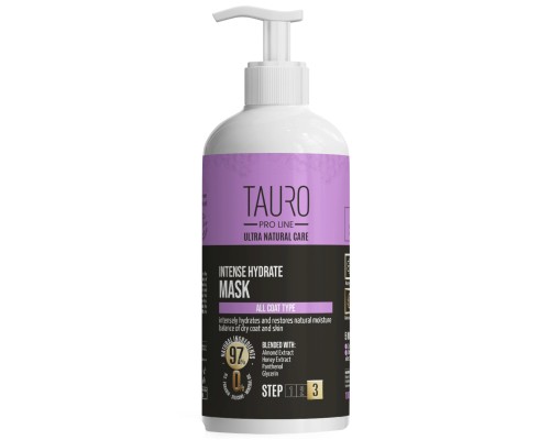 Маска для тварин Tauro Pro Line Ultra Natural Care Intense Hydrate Mask 1000 мл (TPL63596)