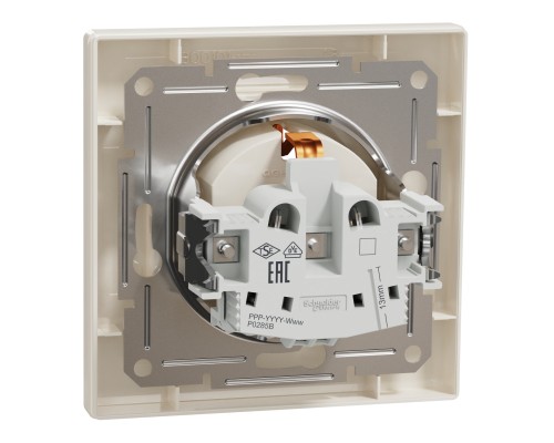 Розетка Schneider Electric ASFORA крем (EPH2900123) Розетка Schneider Electric ASFORA крем (EPH2900123)