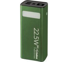 Батарея універсальна Gelius Lightstone GP-PB300 30000mAh QC+PD (22.5W) Green (00000090465) 