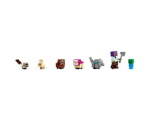 Конструктор LEGO Minecraft Притулок для тварин (21253)
